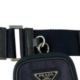 プラダ PRADA ブリック　Ｒｅ－Ｎｙｌｏｎ　ショルダーバッグ 2VH070 ネイビー ナイロン/サフィアーノ レディース ショルダーバッグ