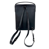 プラダ PRADA サフィアーノ　バックパック ブラック　シルバー金具 サフィアーノレザー メンズ リュック・デイパック
