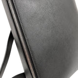 プラダ PRADA サフィアーノ　バックパック ブラック　シルバー金具 サフィアーノレザー メンズ リュック・デイパック