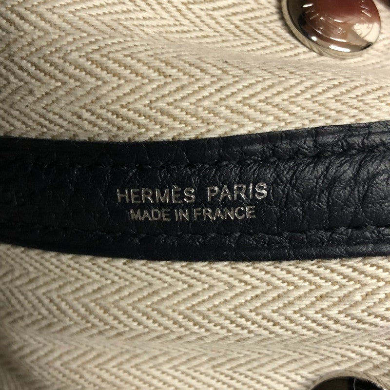 エルメス HERMES ガーデンパーティTPM B刻 ブルーオーシャン ネゴンダ レディース トートバッグ