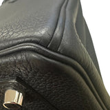 エルメス HERMES バーキン30 B刻印 ブラック シルバー金具 トゴ レディース ハンドバッグ