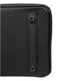 エルメス HERMES バーキン30 B刻印 ブラック シルバー金具 トゴ レディース ハンドバッグ