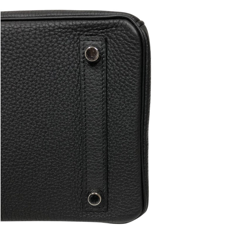 エルメス HERMES バーキン30 B刻印 ブラック シルバー金具 トゴ レディース ハンドバッグ