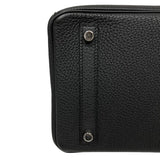エルメス HERMES バーキン30 B刻印 ブラック シルバー金具 トゴ レディース ハンドバッグ