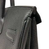 エルメス HERMES バーキン30 B刻印 ブラック シルバー金具 トゴ レディース ハンドバッグ