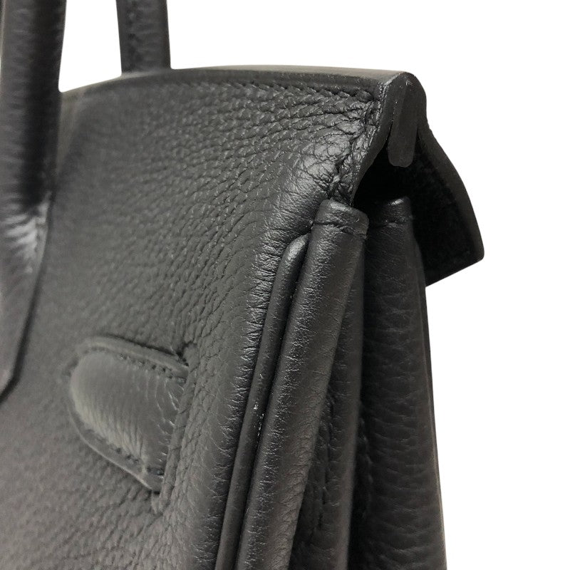 エルメス HERMES バーキン30 B刻印 ブラック シルバー金具 トゴ レディース ハンドバッグ