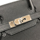 エルメス HERMES バーキン30 B刻印 ブラック シルバー金具 トゴ レディース ハンドバッグ