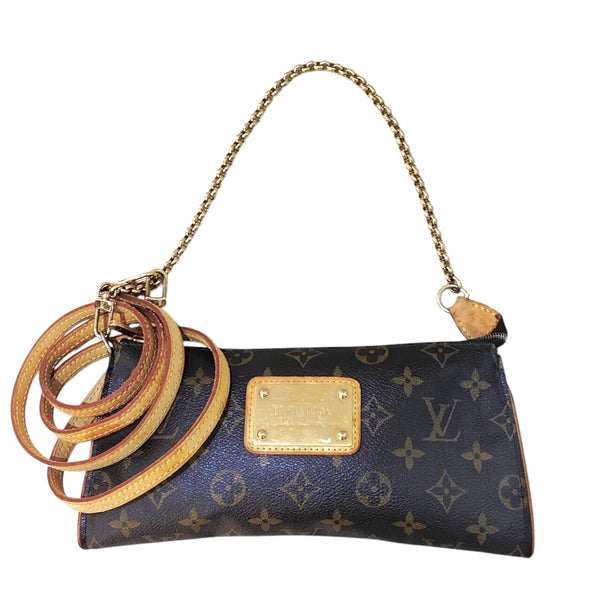 ルイ・ヴィトン LOUIS VUITTON ソフィ M40158 ブラウン モノグラム・キャンバス/レザー   レディース ショルダーバッグ