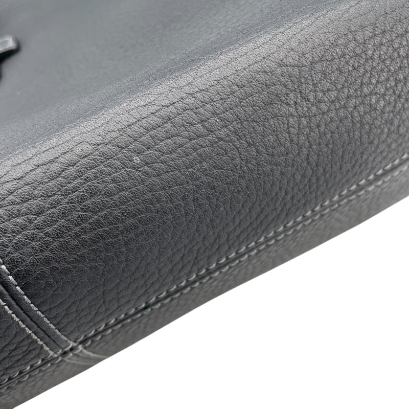 ロエベ LOEWE ワンショルダーバッグ ブラック レザー レディース ショルダーバッグ