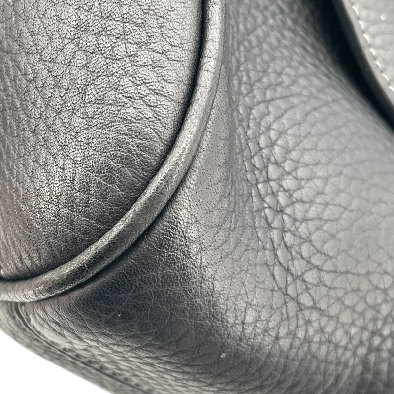 ロエベ LOEWE ワンショルダーバッグ ブラック レザー レディース ショルダーバッグ