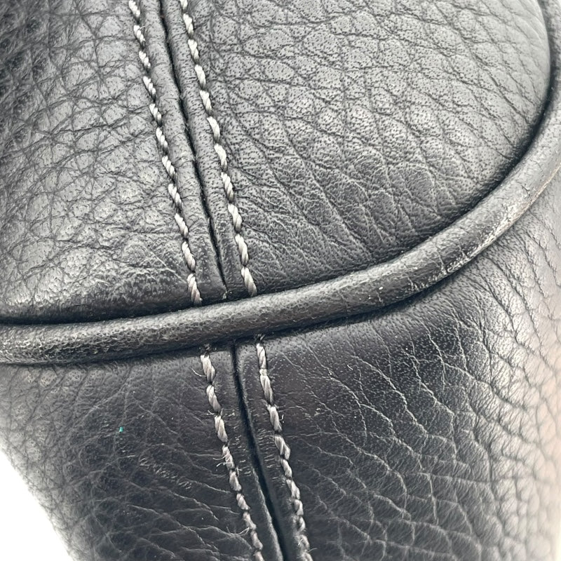 ロエベ LOEWE ワンショルダーバッグ ブラック レザー レディース ショルダーバッグ