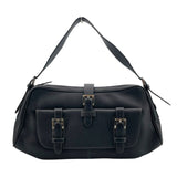 ロエベ LOEWE ワンショルダーバッグ ブラック レザー レディース ショルダーバッグ
