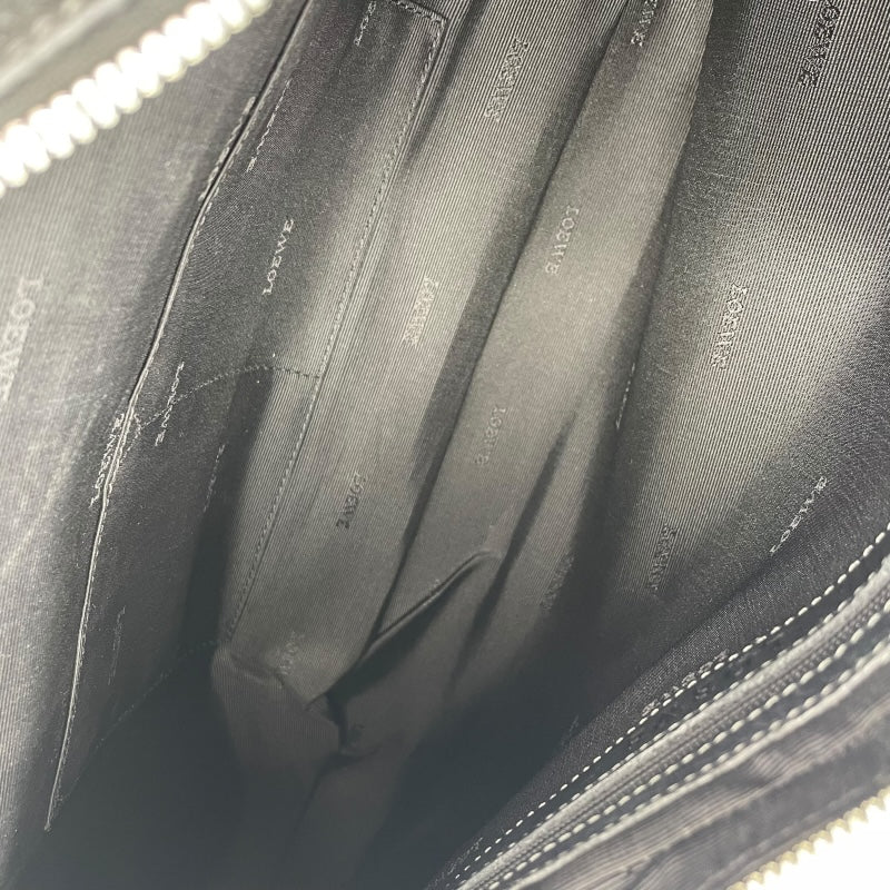 ロエベ LOEWE ワンショルダーバッグ ブラック レザー レディース ショルダーバッグ