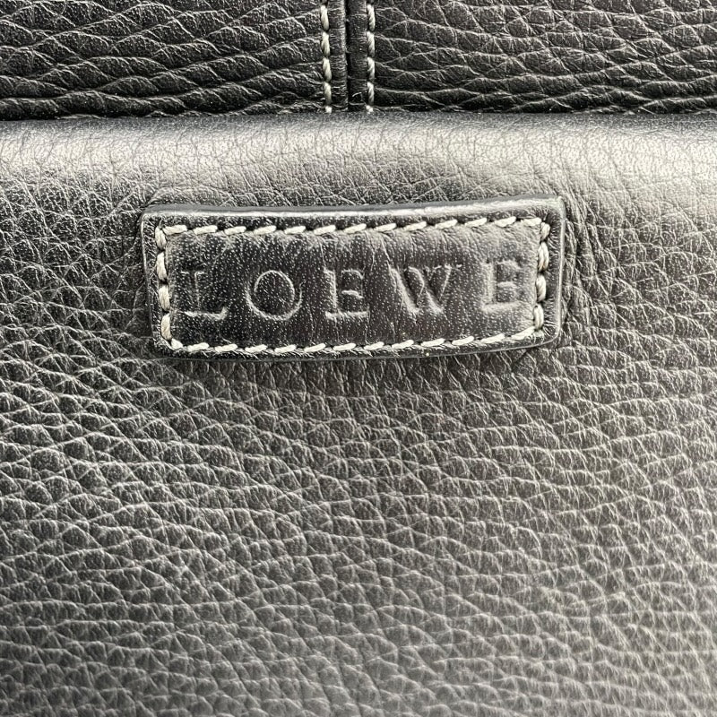 ロエベ LOEWE ワンショルダーバッグ ブラック レザー レディース ショルダーバッグ