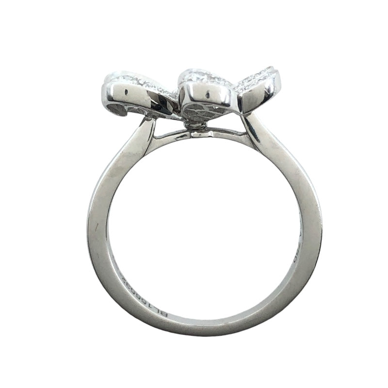 ヴァンクリーフ＆アーペル Van Cleef & Arpels フリヴォルダイヤリング K18WG ジュエリー