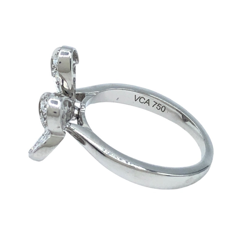 ヴァンクリーフ＆アーペル Van Cleef & Arpels フリヴォルダイヤリング K18WG ジュエリー