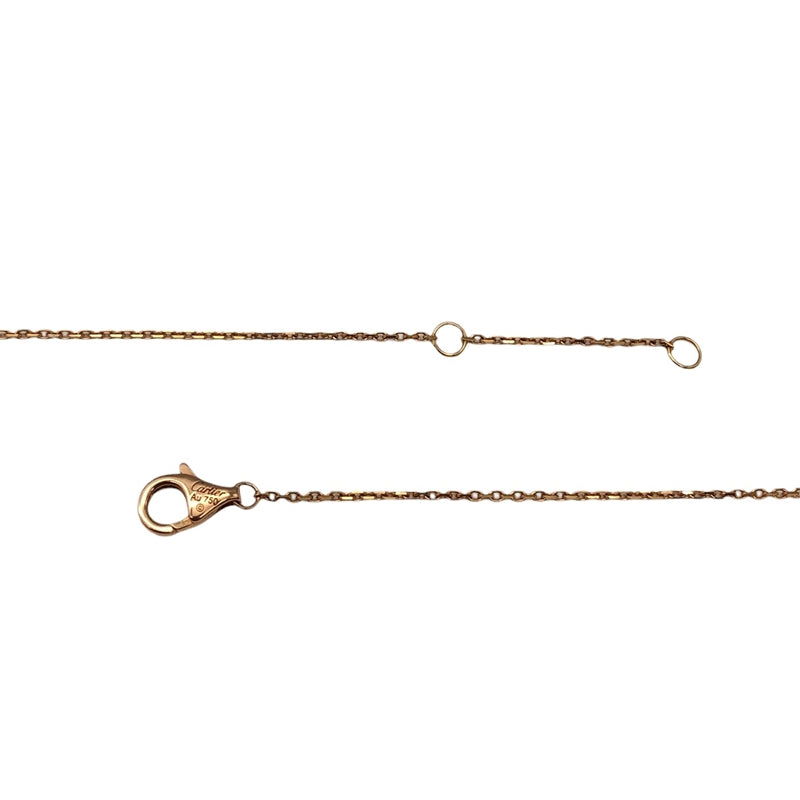 カルティエ Cartier トリニティ 1Pダイヤ ネックレス K18YG/K18PG/K18WG ダイヤモンド ジュエリー