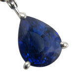 タサキ TASAKI ネックレス K18WG/ダイヤモンド/ブルーサファイア ジュエリー