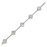 ヴァンクリーフ＆アーペル Van Cleef & Arpels ヴィンテージアルハンブラ 5Pブレス ホワイトゴールド 750 ジュエリー