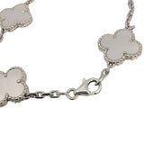 ヴァンクリーフ＆アーペル Van Cleef & Arpels ヴィンテージアルハンブラ 5Pブレス ホワイトゴールド 750 ジュエリー