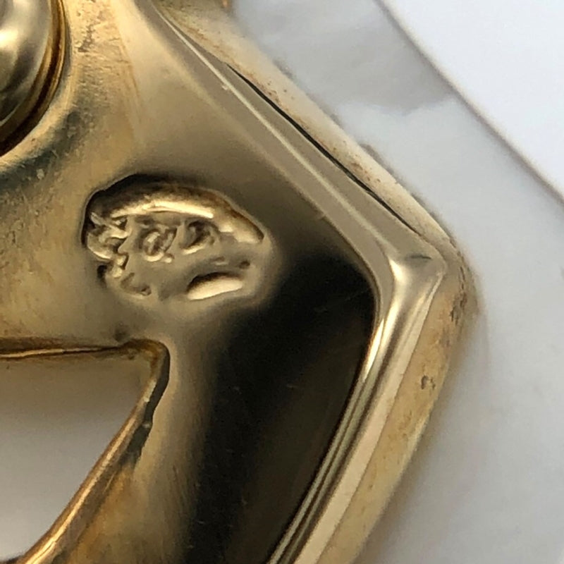 ヴァンクリーフ＆アーペル Van Cleef & Arpels ローズド ノエル ブローチ ミディアム K18YG/MOP/ダイヤモンド ジュエリー