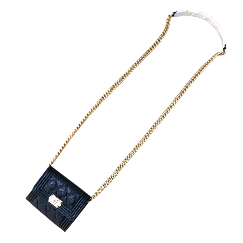 CHANEL - CHANEL シャネル クラシック ブラウン ジップコイン