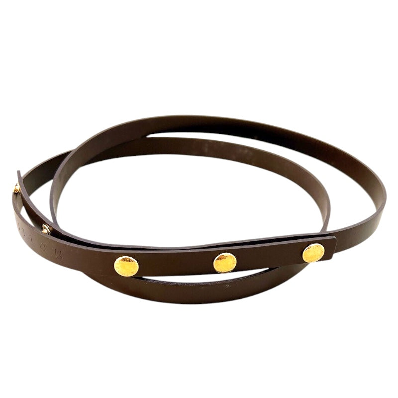 ルイ・ヴィトン LOUIS VUITTON ストラップ ブラウン レザー レディース ストラップ