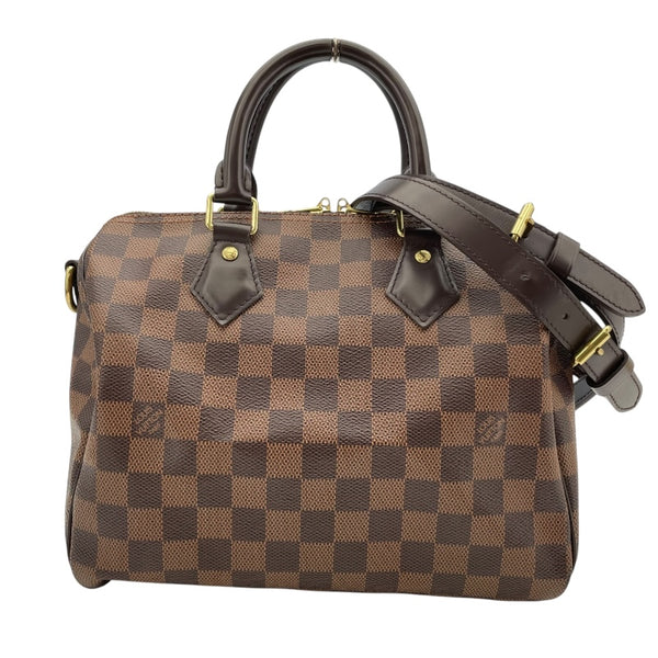 ルイ・ヴィトン LOUIS VUITTON スピーディ・バンドリエール 25 N41368 ブラウン ダミエ・エベヌ レディース ショルダーバッグ