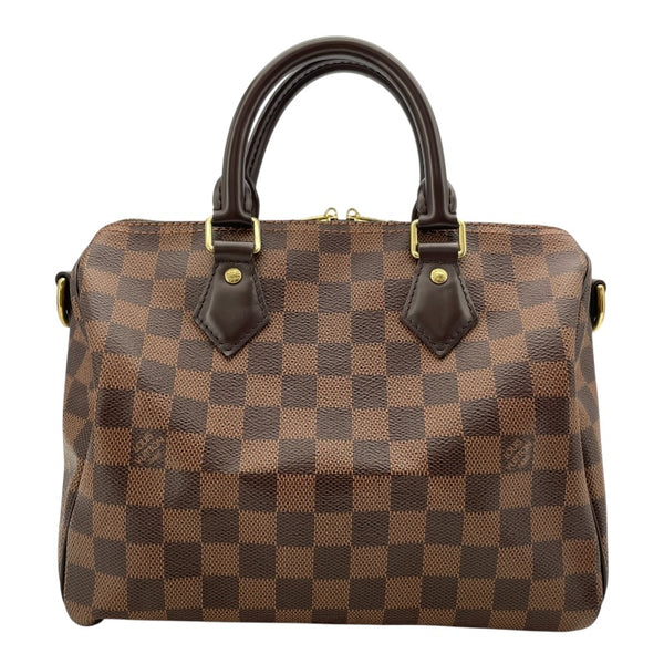 ルイ・ヴィトン LOUIS VUITTON スピーディ・バンドリエール 25 N41368 ブラウン ダミエ・エベヌ レディース ショルダーバッグ