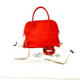 エルメス HERMES ボリード31 X刻 ブーゲンビリア トリヨン レディース ハンドバッグ