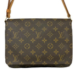 ルイ・ヴィトン LOUIS VUITTON ミュゼット・タンゴショート M51257 ブラウン/ゴールド金具 キャンバス レディース ショルダーバッグ