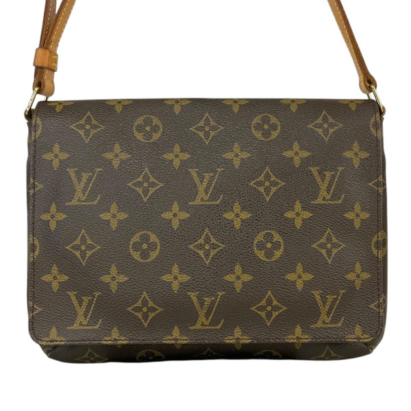 ルイ・ヴィトン LOUIS VUITTON ミュゼット・タンゴショート M51257 ブラウン/ゴールド金具 キャンバス レディース ショルダーバッグ