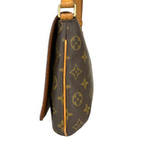 ルイ・ヴィトン LOUIS VUITTON ミュゼット・タンゴショート M51257 ブラウン/ゴールド金具 キャンバス レディース ショルダーバッグ