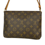 ルイ・ヴィトン LOUIS VUITTON ミュゼット・タンゴショート M51257 ブラウン/ゴールド金具 キャンバス レディース ショルダーバッグ