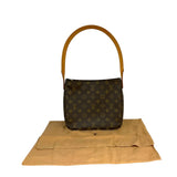 ルイ・ヴィトン LOUIS VUITTON ルーピングMM M51146 ブラウン モノグラム レディース トートバッグ