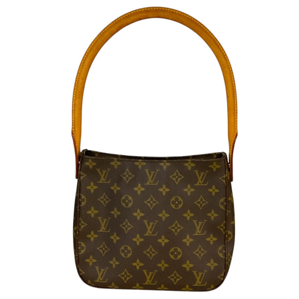 ルイ・ヴィトン LOUIS VUITTON ルーピングMM M51146 ブラウン モノグラム レディース トートバッグ