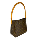ルイ・ヴィトン LOUIS VUITTON ルーピングMM M51146 ブラウン モノグラム レディース トートバッグ