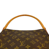 ルイ・ヴィトン LOUIS VUITTON ルーピングMM M51146 ブラウン モノグラム レディース トートバッグ