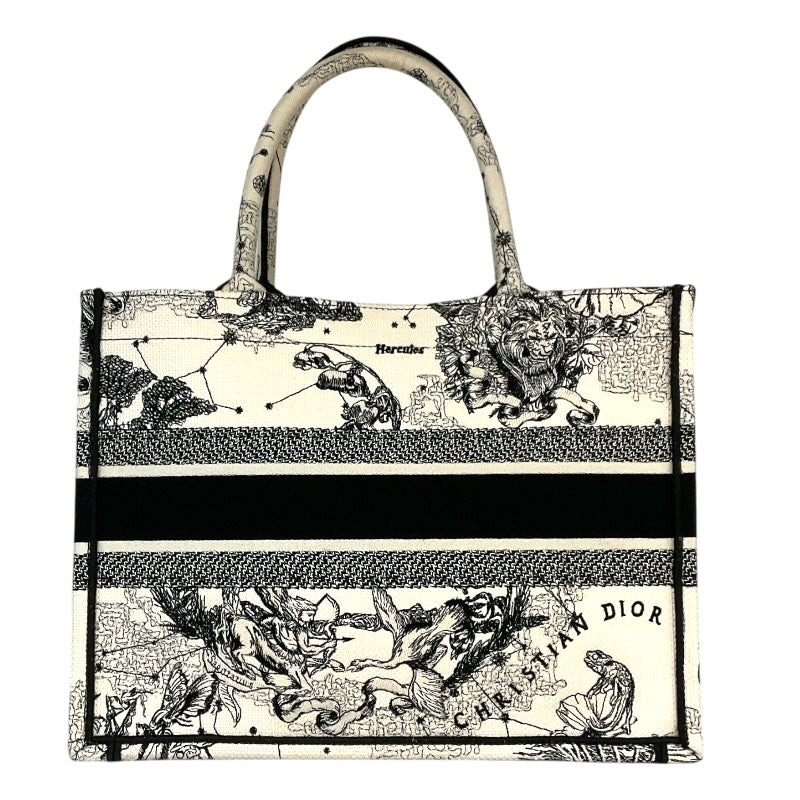 クリスチャン・ディオール Christian Dior ブックトート M1265ZRHZ ホワイト/ブラック キャンパス レディース トート |  中古ブランドリユースショップ OKURA(おお蔵)