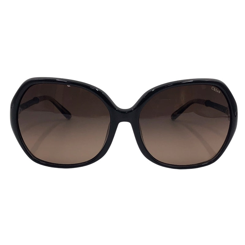 クロエ Chloe オーバルサングラス CE673SA ブラウン×GD金具 プラスチック レディース サングラス