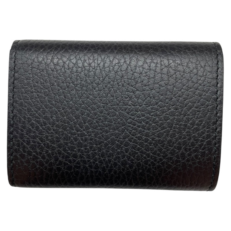 【極美品✨】 GUCCI 長財布 GG マーモント ブラック レザー ロゴ GUCCI - 【5ge5635-h】グッチ 長財布 GGマーモント 443123