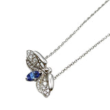 ティファニー TIFFANY＆CO ペーパーフラワーファイヤーフライネックレス Pt950プラチナ ジュエリー