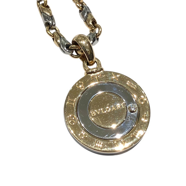 ブルガリ BVLGARI ホロスコープネックレス K18YG/SS ジュエリー