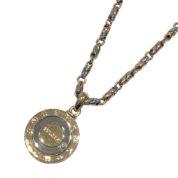 ブルガリ BVLGARI ホロスコープネックレス K18YG/SS ジュエリー
