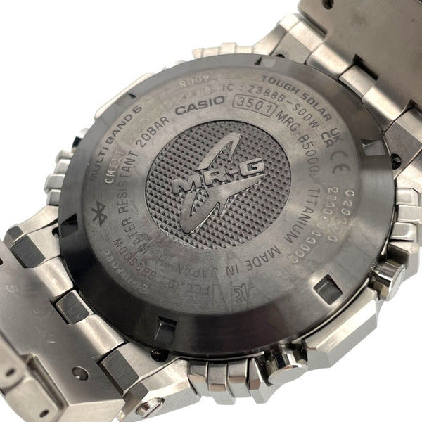 カシオ CASIO G-SHOCK MR-G MRG-B5000D-1JR ブラック チタン クオーツ メンズ 腕時計