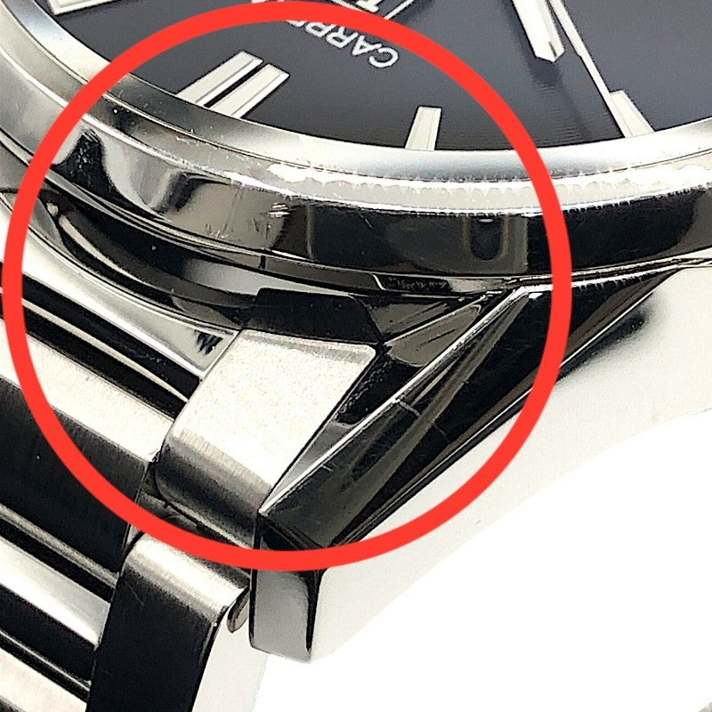 タグ・ホイヤー TAG HEUER カレラ キャリバー５ デイデイト WAR201A.BA0723 ブラック×シルバー SS メンズ 腕時計