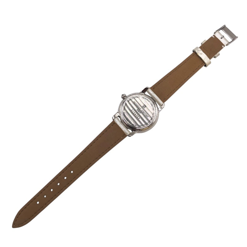 FREDERIQUE CONSTANT スリムライン ムーンフェイズ ホワイトシェル FC-206X1SD5/6 ホワイト SS クオーツ レディース 腕時計