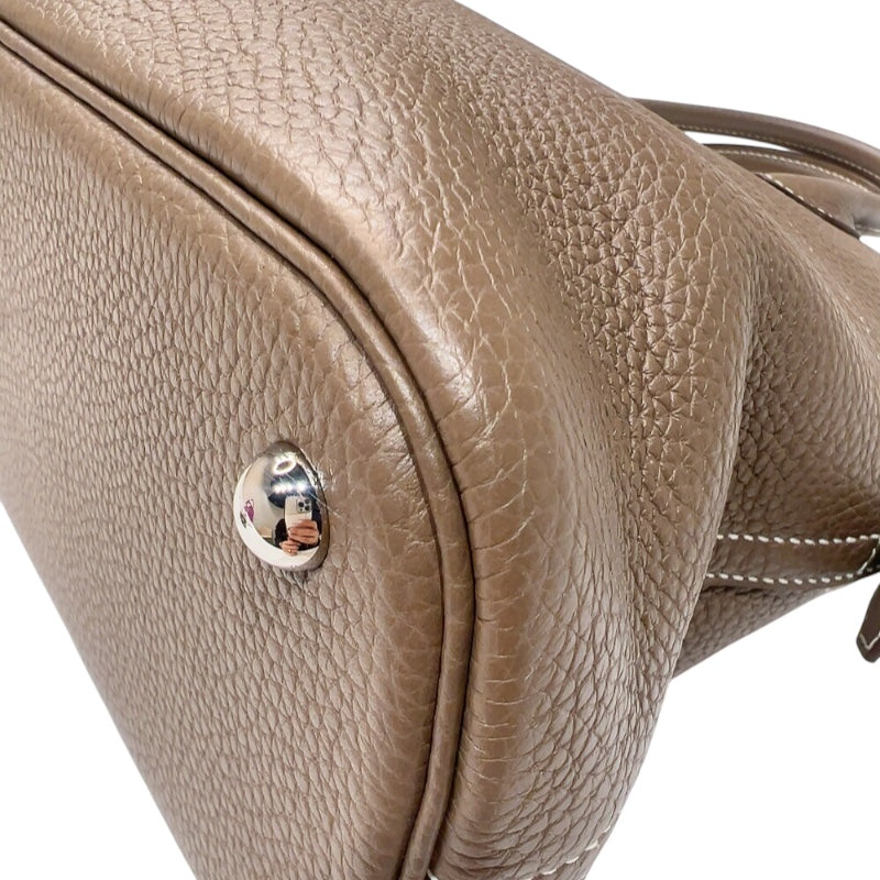 エルメス HERMES ボリード31 Y刻印　(2020年製) エトゥープ シルバー金具 トリヨンクレマンス レディース ハンドバッグ