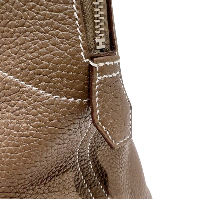 エルメス HERMES ボリード31 Y刻印　(2020年製) エトゥープ シルバー金具 トリヨンクレマンス レディース ハンドバッグ