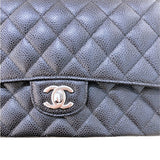 シャネル CHANEL マトラッセ25 A01112  ブラック/SV金具 キャビアスキン レディース ショルダーバッグ